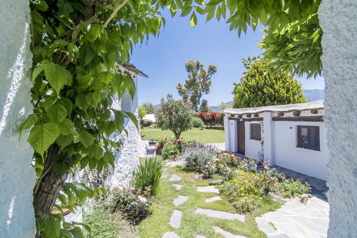 A stroll around the estate is magical